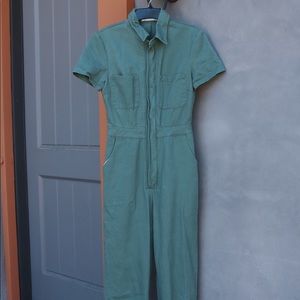 urban outfitters canvas flight jumpsuit